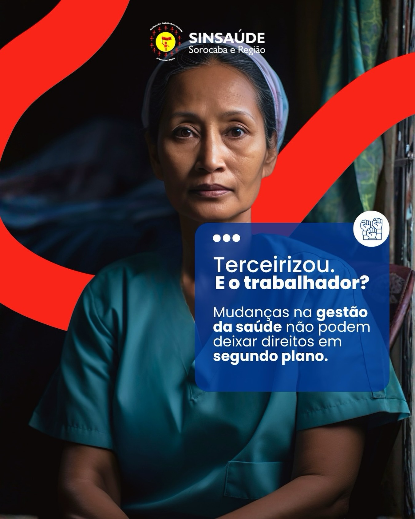 ⚠️ Fique atento às mudanças no seu vínculo de trabalho. Terceirizar não pode significar abrir mão de direitos. Mudanças…